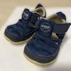 IFME ネイビー ベビーサンダル 13.5cm