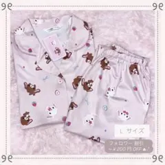 ♡新品♡完売品 シュガーバニーズ パジャマ ルームウェア L サンリオ いちご