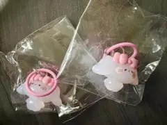 もちうさちゃん めじるしコレクション　ピンク