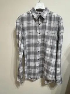 Theory 長袖シャツ ネルシャツ　チェック　M