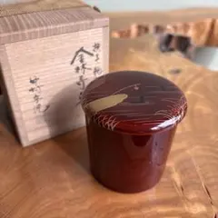 中村宗悦 白鷺 蒔絵 中棗 共箱 - メルカリ