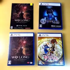 中古品　PS5専用ゲームソフト パッケージ版　3本セットおまけフライヤー付き