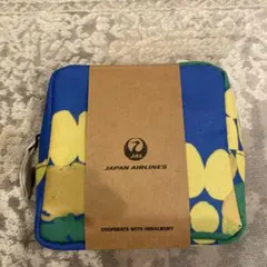 Japan Airlines トラベルポーチ 花柄