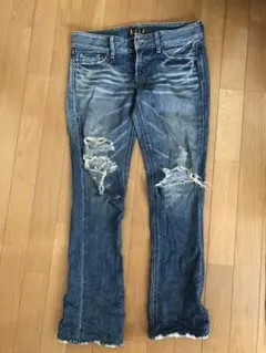 SLY ダメージデニム 27インチ