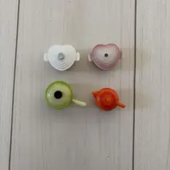 LE CREUSET ル・クルーゼ✺ミニチュア マグネット 4点セット