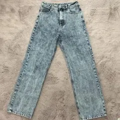 ケミカルウォッシュ デニムパンツ ストレートのサムネイル