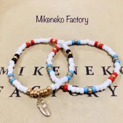 カラフル　ビーズブレスレットセット