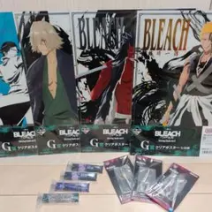 BLEACH 一番くじ クリアポスター メタルチャームセット