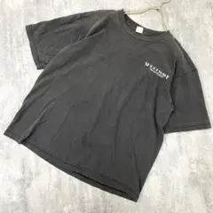 90s USA製◆Panasonic SHOCKWAVE【L】企業Tシャツ 墨黒
