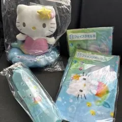 ハローキティ当りくじ ラストワンお昼寝ケット ぬいぐるみ ウォーター