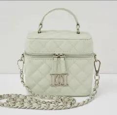 【即日発送】Darich キルティングスクエアミニバッグ ミント