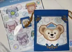 ダッフィー 巾着 20周年