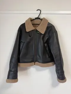 GU レザージャケット　FREE SIZE