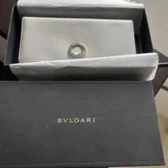 BVLGARI ホワイト 長財布 リング付き