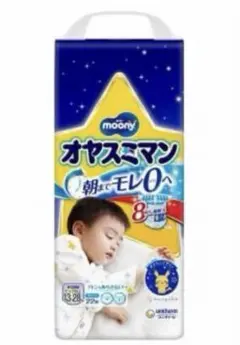 moony オヤスミマン ビッグサイズ 22枚入 ポケモンデザインのサムネイル
