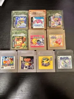 ゲームボーイソフトセット 10本