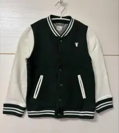 Coen コーエン キッズ スウェット スタジャン 130 ダークグリーン