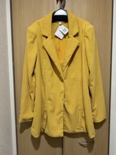 新品•未使用　ゴスペル　イエロー コーデュロイ ジャケット