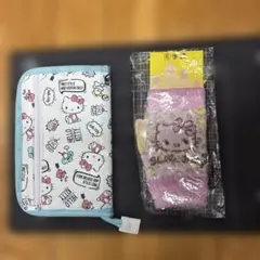 ハローキティ 収納ポーチと手袋セット