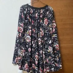 Spick＆Span 花柄フレアロングスカート