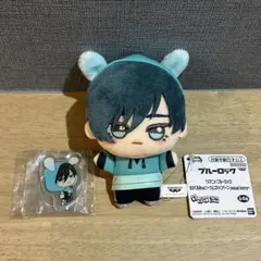 ブルーロック　糸師凛　ちびぐるみ　アクリルスタンド　2点セット