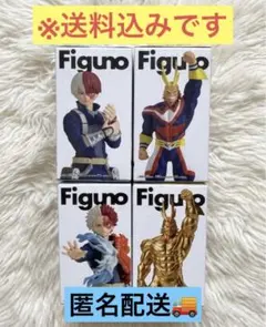 僕のヒーローアカデミア Figuno 轟焦凍　オールマイト 4点セット　コンプ