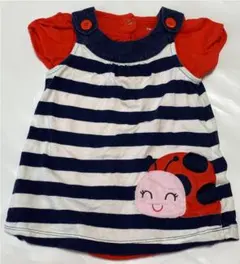 【Carter’s】ベビー　ワンピース＋ロンパースセット12months.80㎝