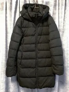 ユニクロ　ウルトラライトダウン　フーデットコート　M