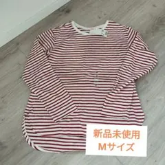 【k___o様専用】UNIQLO ソフトコットンボーダーラウンドヘムT