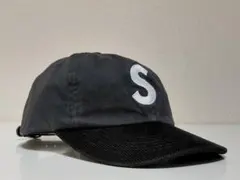 美品　Supreme　2-Tone　S Logo　6-Panel　