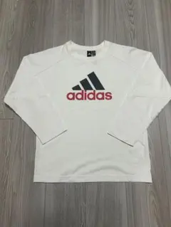 adidas ホワイト 長袖Tシャツ 150