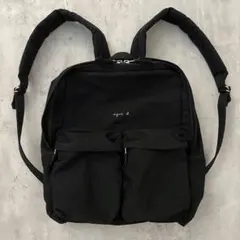 【美品】agnes b. VOYAGE リュック 黒 A4 マザーズバッグ 通学のサムネイル