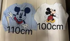 ミッキーマウス トレーナー 110cm 100cmのサムネイル