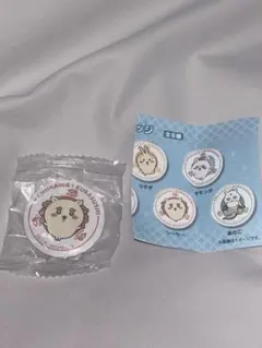 ちいかわ くら寿司 ビッくらポン シーサー 缶バッジ