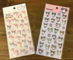 【新品未開封】ぷくっとシール　サンリオ　マイメロディ　クロミ　2枚セット