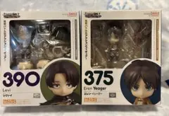 進撃の巨人 ねんどろいど リヴァイとエレン 2体セット