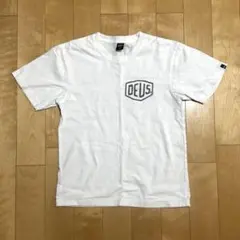 Deus ex Machina 半袖Tシャツ XS 白 デウス 丈詰め済みのサムネイル