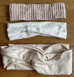 ヘアターバン　3点セット