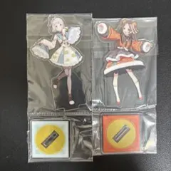 学マス　一番くじ　アクリルスタンド2個セット