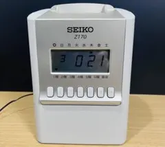 ☆清掃済 美品 SEIKO タイムレコーダー QR-395 + 新品カード25枚