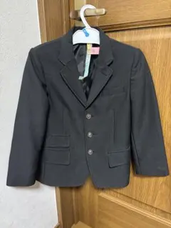 美品★フォーマルジャケット サイズ110 黒　スーツ上