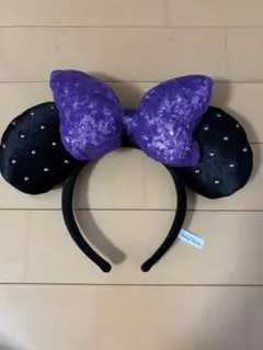 東京ディズニーリゾート ハロウィン スパンコール付き　カチューシャ