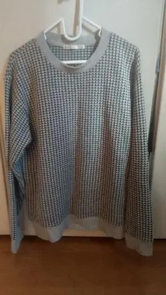 ikka グレー スウェット 柄