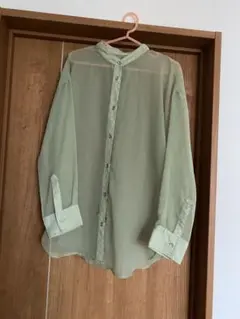 JEANASIS シアーバンドカラーシャツのサムネイル