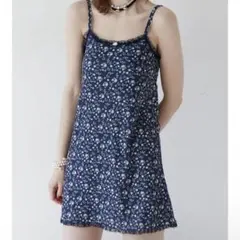 jouetie フラワーカットキャミワンピ