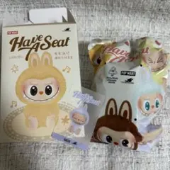 LABUBU Have a Seat ぬいぐるみペンダント ZIZI