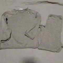 H＆M ベージュセットアップ　size80