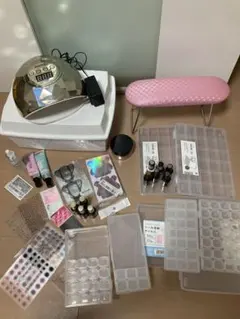 ネイルアートセット UV/LEDライト付き