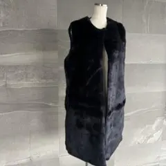 ジレ ファーコート