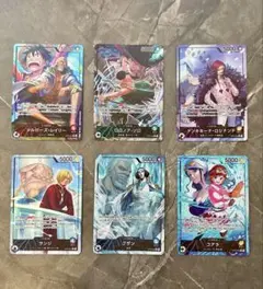ワンピース　師弟の絆　ゴッドパック　リーダーパラレル　6枚set 限定掲載